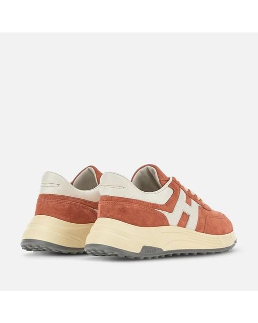 Hogan Pink Sporty Sneakers, for men