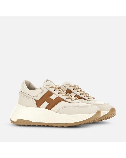 Hogan Natural Chunky Sneakers, ,Off