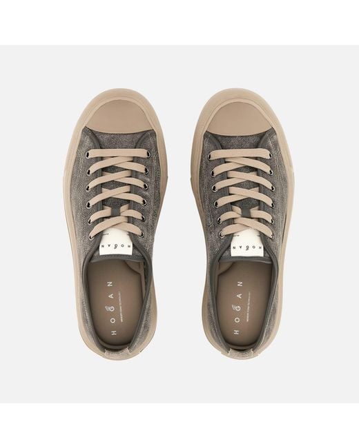 Sneakers Basse di Hogan in Brown da Uomo