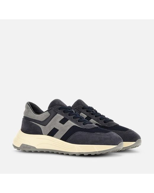 Hogan Blue Sporty Sneakers, for men
