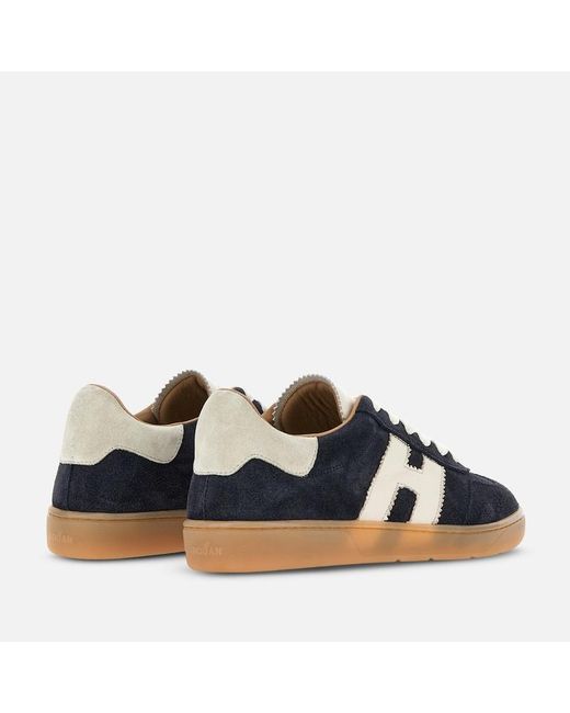 Hogan Blue Flat Sneakers,