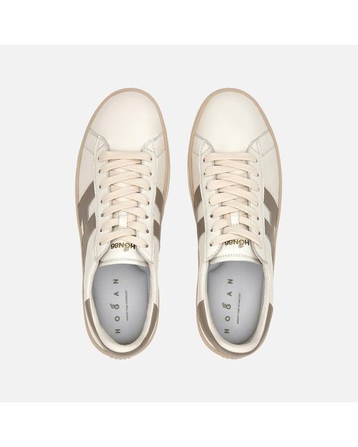 Hogan Natural Flat Sneaker, ,Off for men