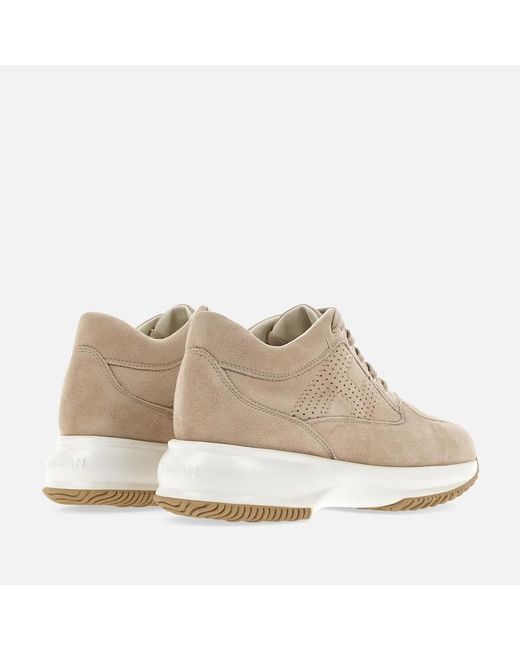 Sneakers Interactive Hogan en coloris Natural