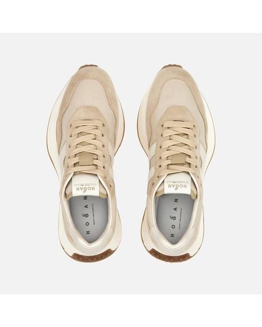 Hogan Natural Sporty Sneakers,