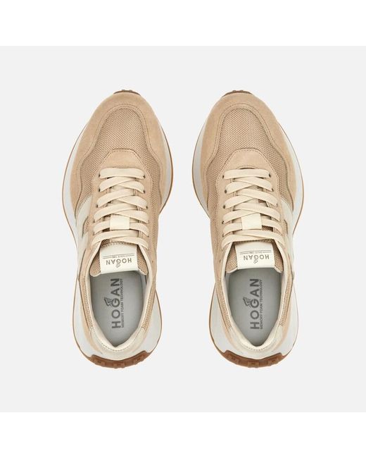 Hogan Natural Sporty Sneakers, ()