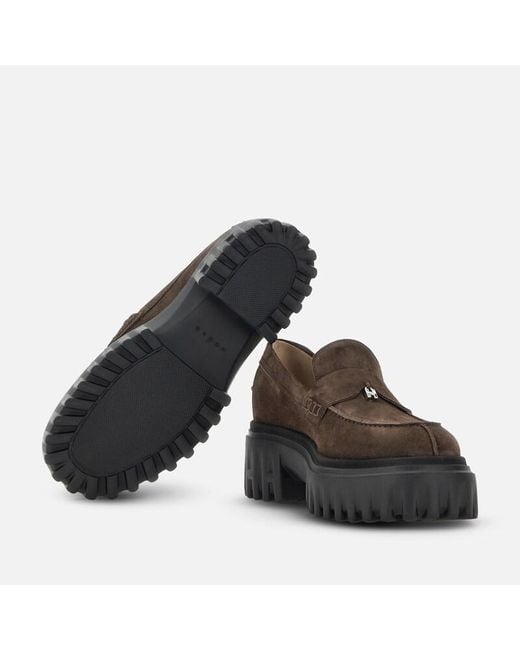 Hogan Black Loafers,