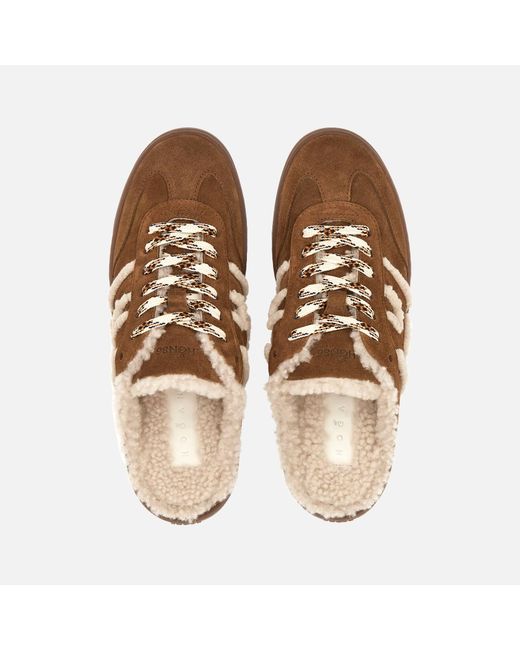 Hogan Brown Mules Cool