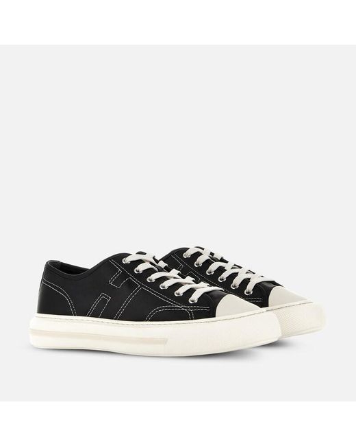 Hogan Black Flat Sneaker, for men