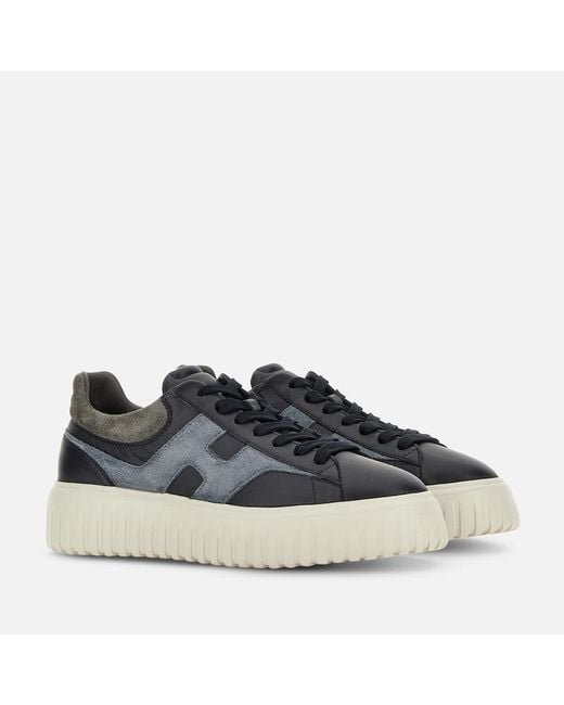 Hogan Blue Chunky Sneakers, for men