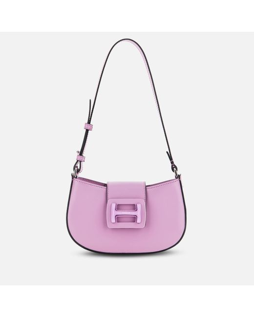 Bolso Hombro H-Bag Hogan de color Pink