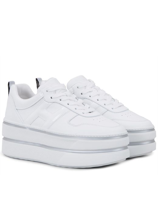 hogan h449 platform sneakers