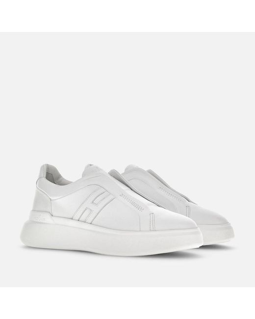 Hogan White Slip-On H580 for men