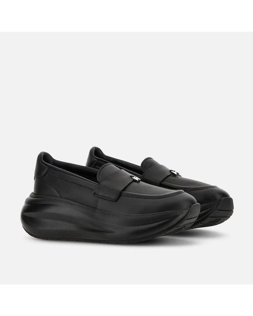 Hogan Black Chunky Sneakers,