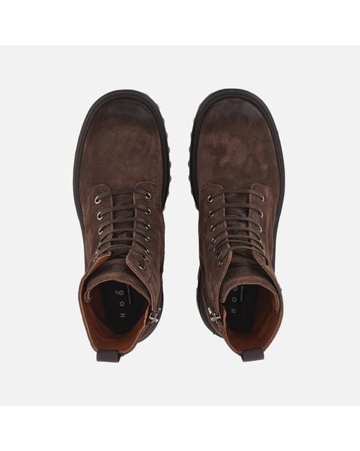 Hogan Brown Boots,