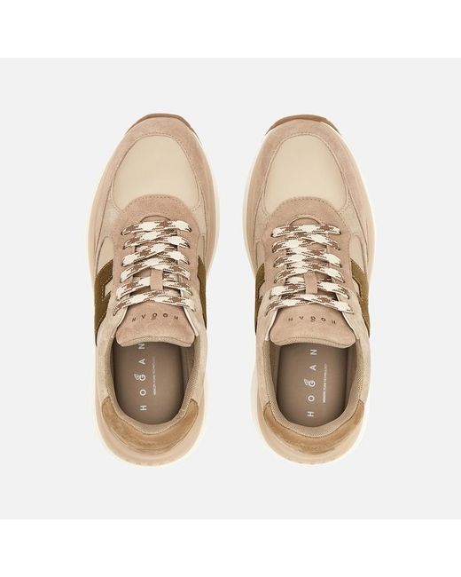 Hogan Natural Sporty Sneakers,
