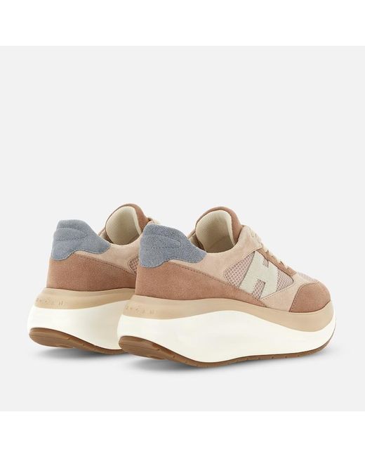 Hogan Natural Chunky Sneakers, Light,