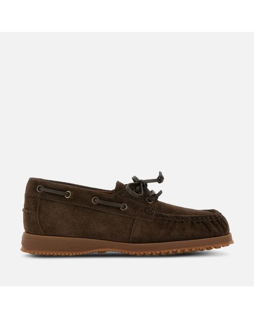 Hogan Brown Bootsschuhe Traditional