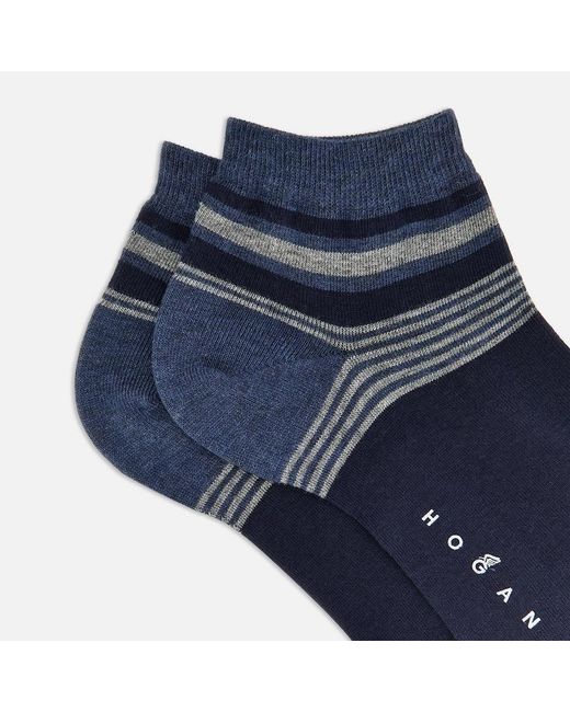 Chaussettes Hogan pour homme en coloris Blue