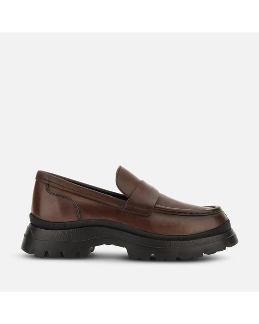 Stringate e mocassini di Hogan in Brown da Uomo