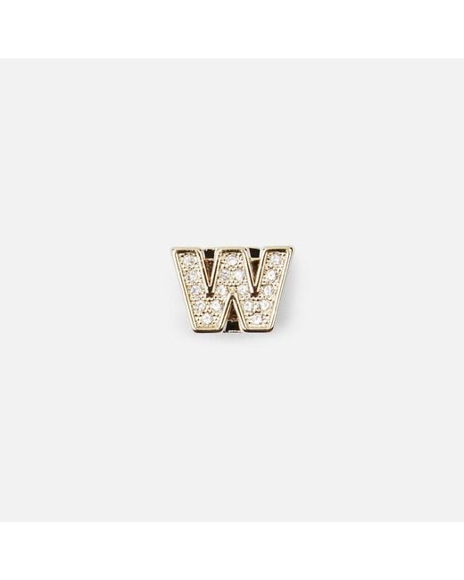 Hogan White Letters, (One Size)