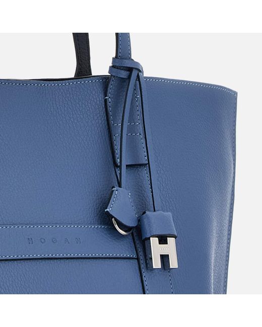 Hogan Blue Shopper Script Medium