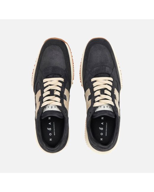 Hogan Blue Sneakers Interactive