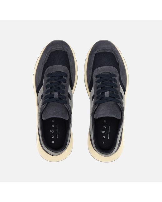 Hogan Blue Sporty Sneakers, for men
