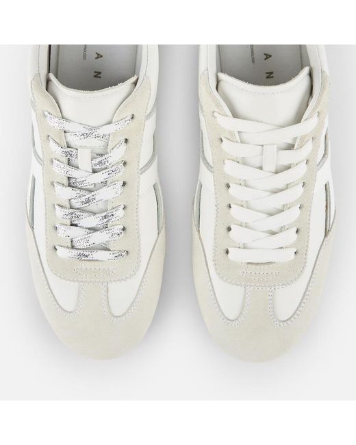 Hogan White Shoes, (One Size)