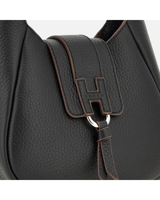 Hogan Black Shoulder Bags, (One Size)