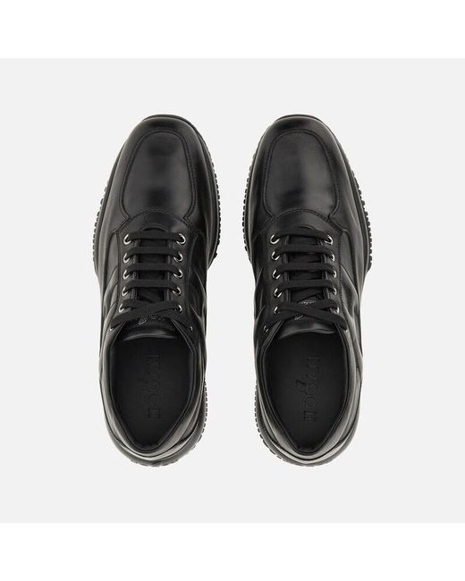 Hogan Black Sneakers Interactive