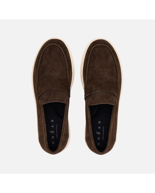 Stringate e mocassini di Hogan in Brown da Uomo