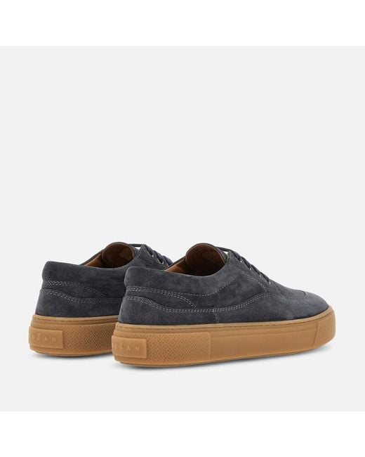 Hogan Blue Flat Sneaker, for men