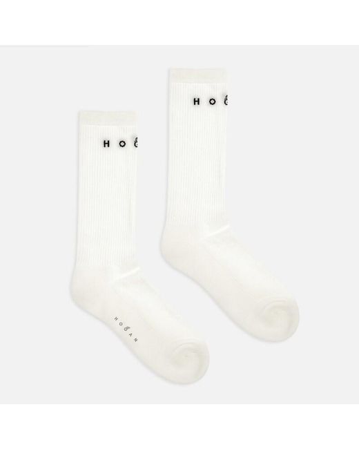 Calcetines Hogan de hombre de color White