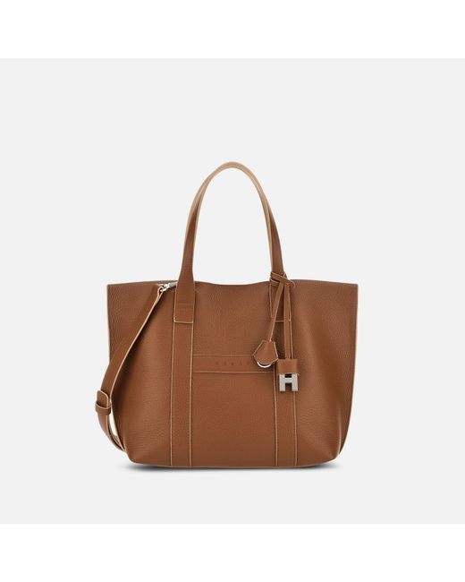 Hogan Brown Shopper Script Small