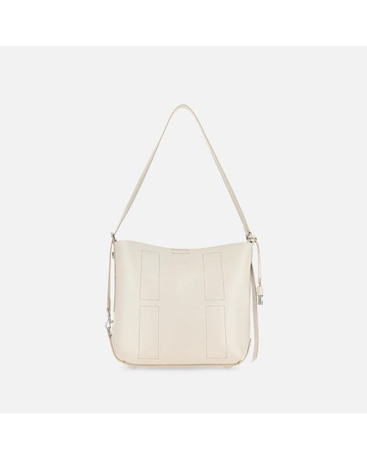 Hogan White Hocket Hobo Bag Small