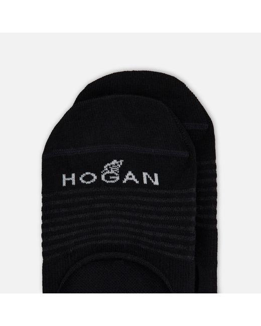 Hogan Black Füßlinge