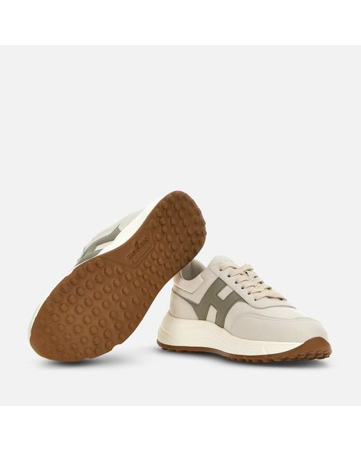 Hogan White Sporty Sneakers, ,Off for men