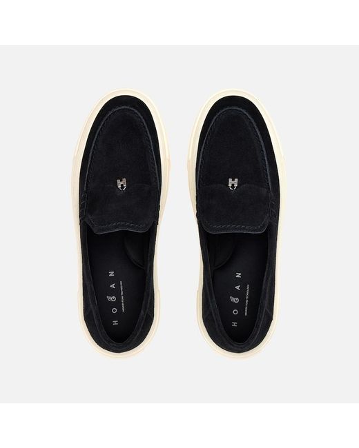 Hogan Blue Loafers,