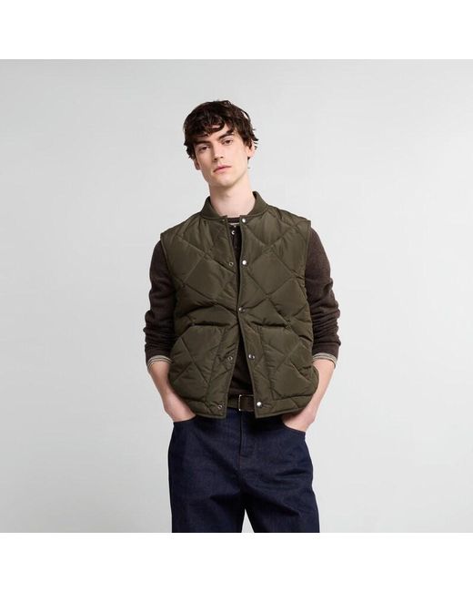Chaleco Acolchado Hogan de hombre de color Green