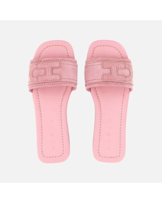 Hogan Pink Sandals,