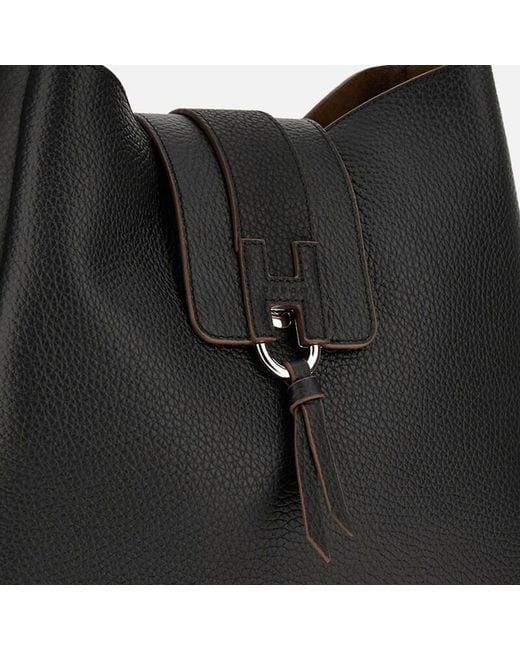 Hogan Black Shoulder Bags, (One Size)
