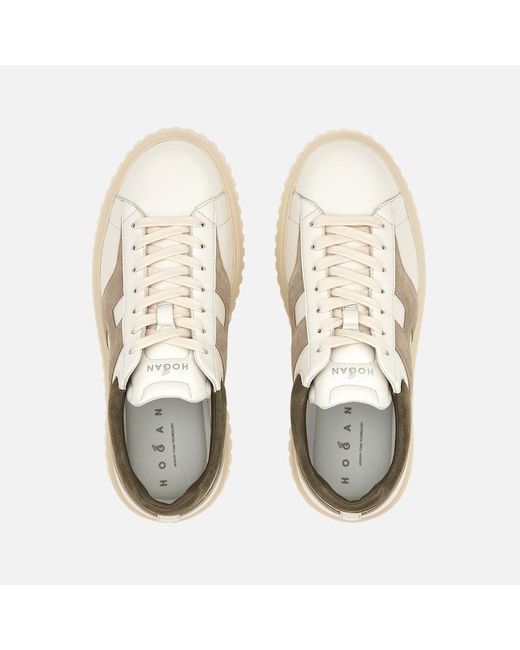 Hogan Natural Chunky Sneakers, ,Off for men