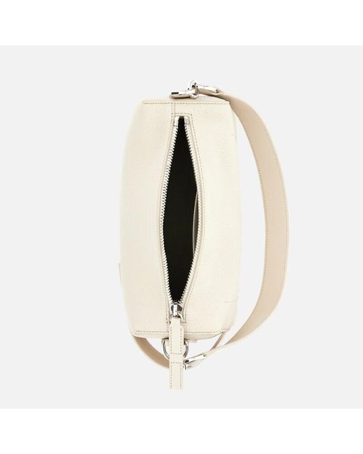 Hogan White Script Bauletto Mini