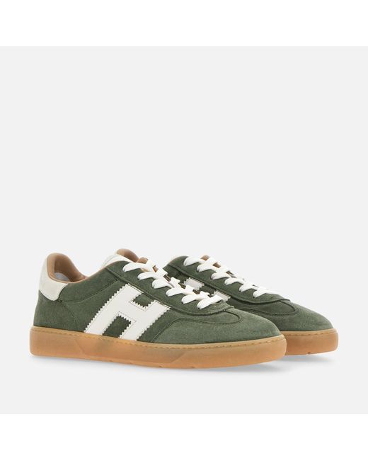 Sneakers Basse di Hogan in Green da Uomo