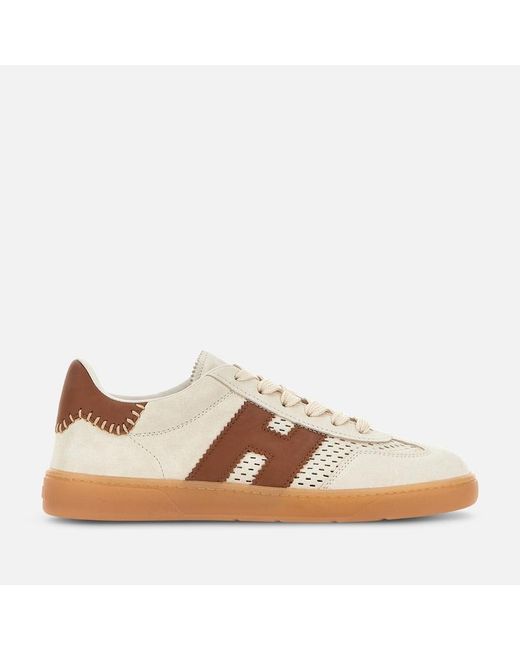 Hogan Brown Cool Allacciato Forature Sneakers