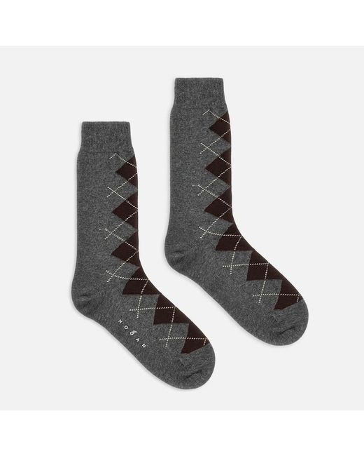 Chaussettes Hogan en coloris Gray