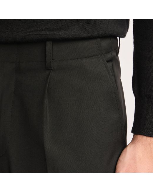 Hogan Hose aus einer Wollmischung in Black für Herren