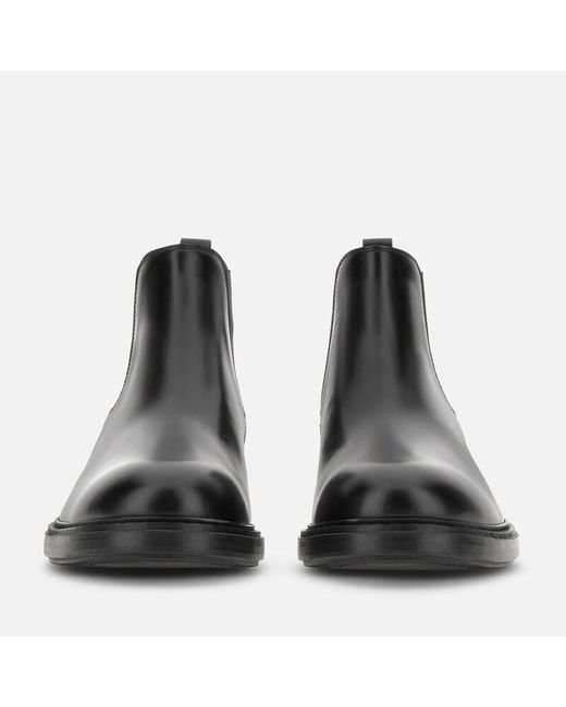 Hogan Black Boots And Chelsea, for men