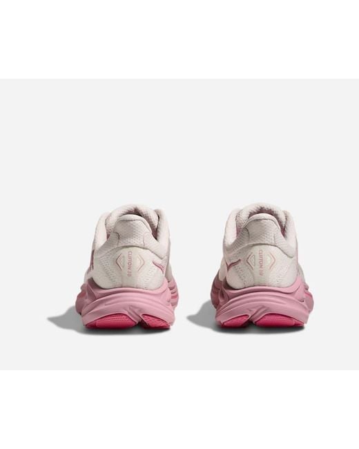 Hoka One One Pink Kid's Clifton 10 Road Running Shoes