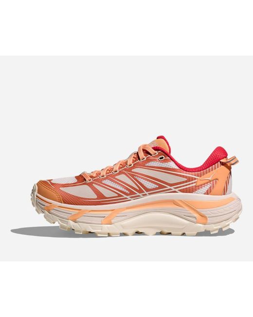 Hoka One One Red Mafate Speed 2 Lifestyle Shoes
